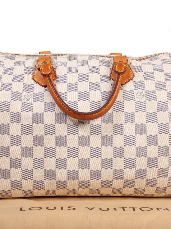 Louis Vuitton Handbags - Authentic Louis Vuitton Damier Azur Canvas Speedy 30"